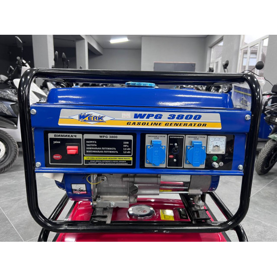 Генератор бензиновий Werk WPG3800