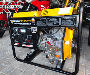 Дизельний генератор FORTE FGD4000E, 3,3 кВт