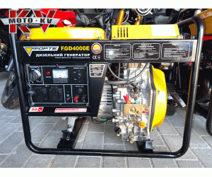 Дизельний генератор FORTE FGD4000E, 3,3 кВт