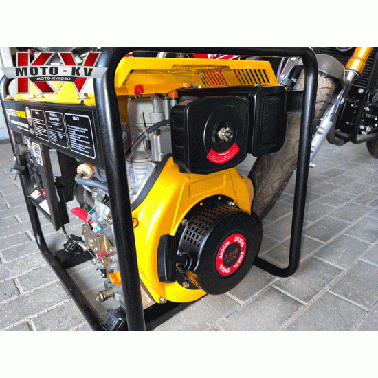 Дизельний генератор FORTE FGD4000E, 3,3 кВт